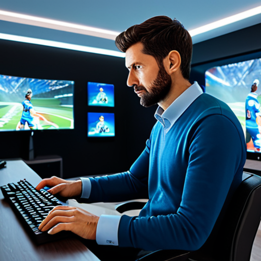 **

"A professional Eternal Return coach, fully clothed in a modest and stylish outfit, analyzing gameplay footage on a computer screen in a brightly lit, modern gaming room, appropriate attire, safe for work, perfect anatomy, natural proportions, digital art, high quality, family-friendly."

**