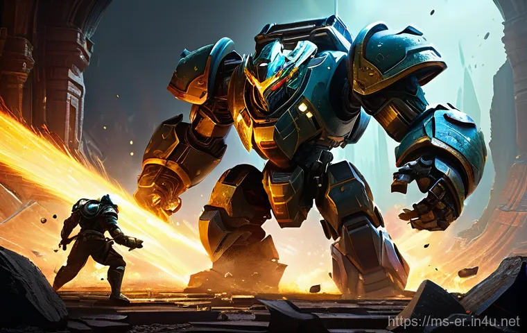 이터널리턴 PvE 모드 확장 - **Prompt:** A diverse team of four "Eternal Return" characters, fully clothed in their signature com...