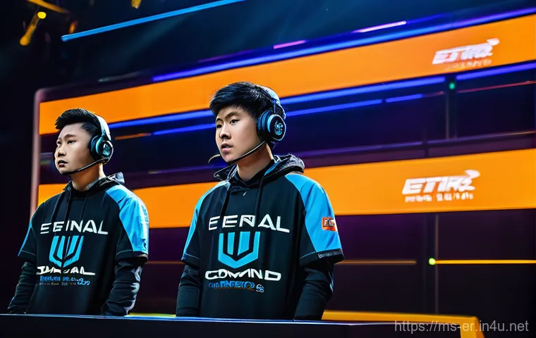 이터널리턴 e스포츠 전망 - **Prompt:** A vibrant and engaging scene depicting a Malaysian esports streamer playing "Eternal Ret...
