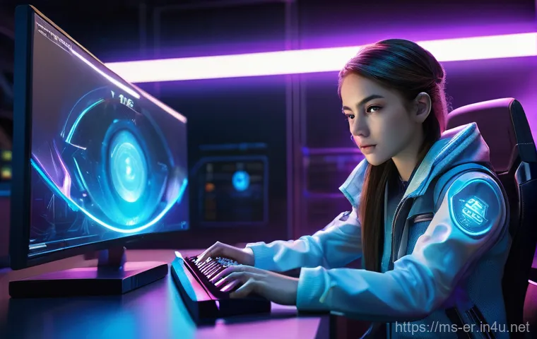 이터널리턴 업데이트 전략 분석 - **"Strategic Item Building: The Analyst's Choice"**: A highly detailed illustration of a skilled fem...