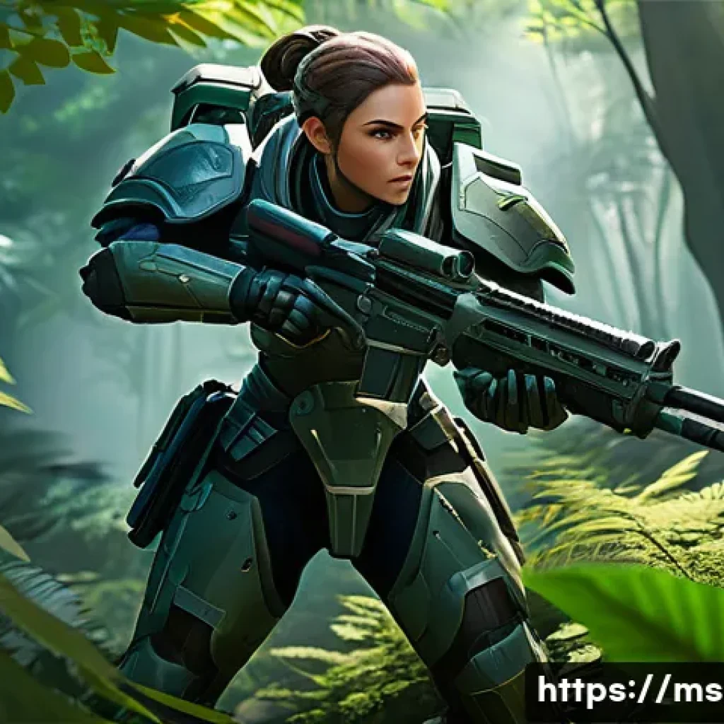 이터널리턴 시즌 랭크 달성법 - A dynamic battle scene in a fantasy MOBA game featuring a highly mobile female character in tactical...