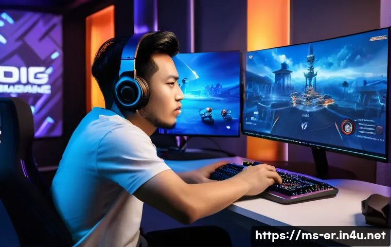 이터널리턴 시청자 참여 콘텐츠 제작 - A lively Malaysian gaming livestream scene showing a young male streamer sitting at a modern gaming ...